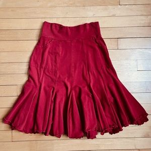 Effie’s Heart stretchy cotton skirt